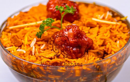 Chicken Tripple Schezuan Fried Rice