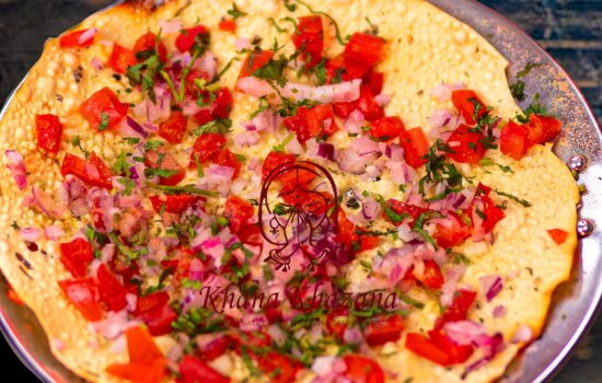 Masala Papad (Fried or Roasted)